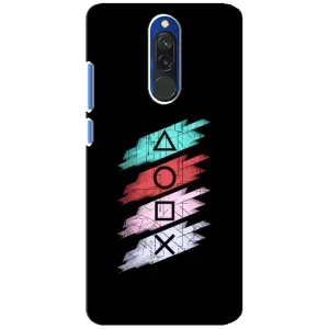 Чехол с рисунком «Значки Sony» для Xiaomi Redmi 8