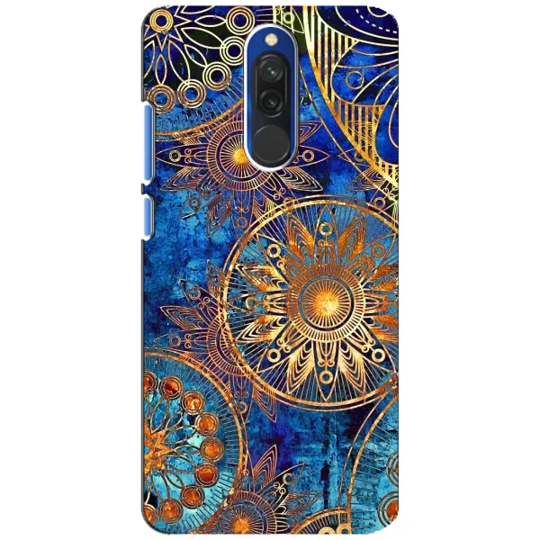 Чехол с рисунком «Золотые узоры» для Xiaomi Redmi 8