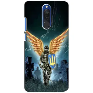 Патриотический Чехол для Xiaomi Redmi 8 (ЗСУ з крильями)