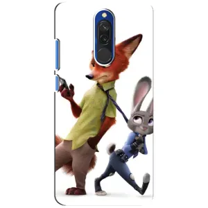 Чехлы ЗВЕРОПОЛИС для Xiaomi Redmi 8 (Зверополис герои)