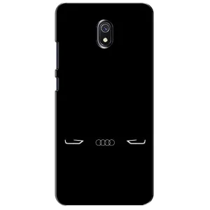 Силиконовый бампер с картинкой машины на Xiaomi Redmi 8A