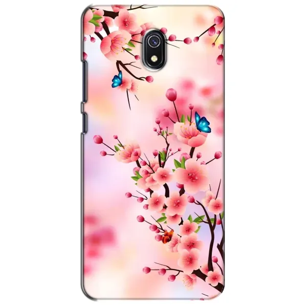 Чехол с рисунком «Бабочки на сакуре» для Xiaomi Redmi 8A Чехол с рисунком «Бабочки на сакуре» для Xiaomi Redmi 8A