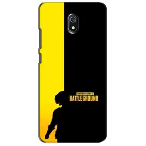 Чехол (TPU) с картинкой "Лого Пабг" на Редми 8а (Battlegrounds)