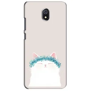 Чохол на тематику: Коти для Xiaomi Redmi 8A (Білий котик)