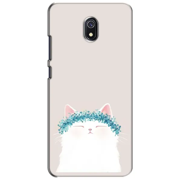 Чехол с рисунком «Белый котик» для Xiaomi Redmi 8A Чехол с рисунком «Белый котик» для Xiaomi Redmi 8A