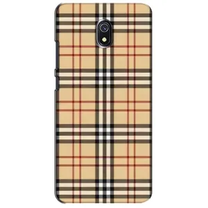 Чохол з Брендами одягу на Редмі 8а (Burberry стиль)