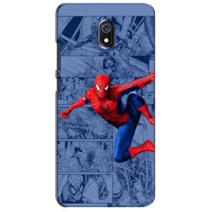 Силиконовый Чехол для Xiaomi Redmi 8A (Человек Паук)