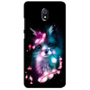 Чохол з Лисичкою для Xiaomi Redmi 8A (Чорна лисиця)