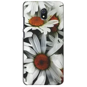 Чехол с ромашками на Xiaomi Redmi 8A (Цветы Ромашки)