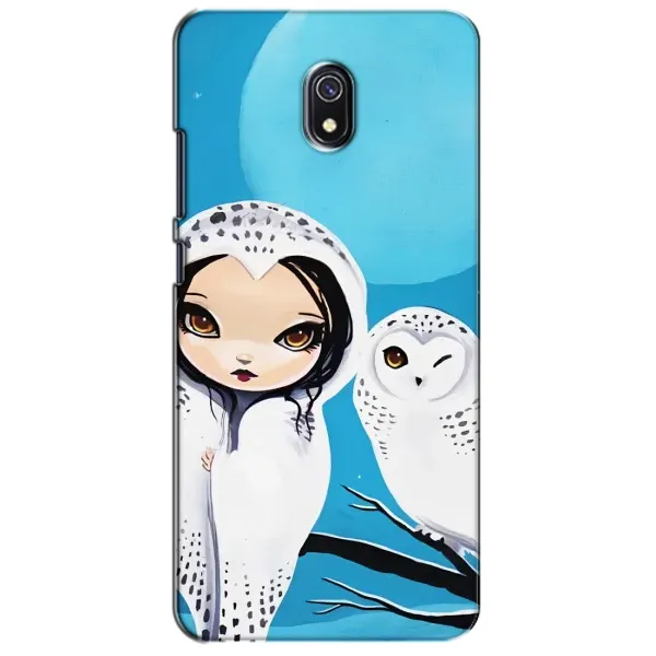 Чехол с рисунком «Девочка Сова» для Xiaomi Redmi 8A Чехол с рисунком «Девочка Сова» для Xiaomi Redmi 8A