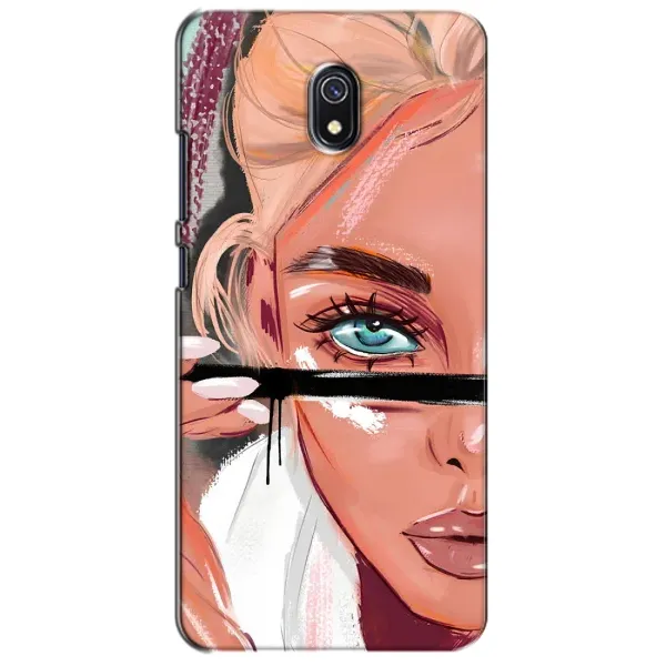 Чехол с рисунком «Девушка и ресницы» для Xiaomi Redmi 8A Чехол с рисунком «Девушка и ресницы» для Xiaomi Redmi 8A