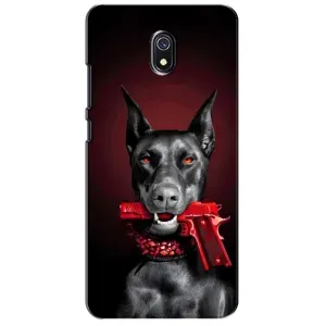 Чохол ДОБЕРМАН для Xiaomi Redmi 8A (Доберман злий)