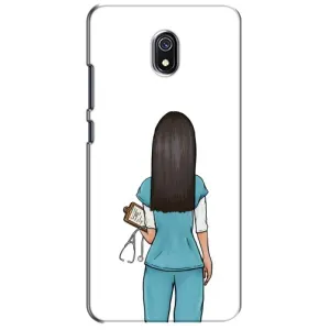 Силиконовый бампер (Работники) на Xiaomi Redmi 8A (Доктор)