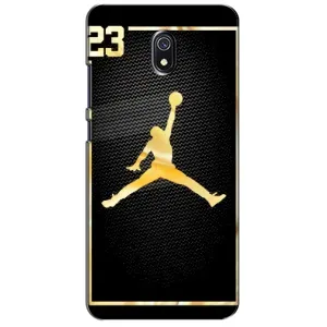 Силиконовый Чехол Nike Air Jordan на Редми 8а (Джордан 23)