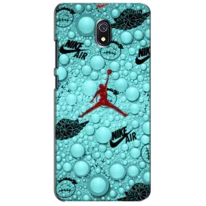 Силиконовый Чехол Nike Air Jordan на Редми 8а (Джордан Найк)