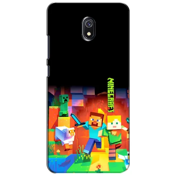 Чехол с рисунком «Герой Майнкрафт» для Xiaomi Redmi 8A Чехол с рисунком «Герой Майнкрафт» для Xiaomi Redmi 8A