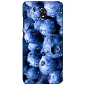 Чехол с изображением вкусной еды для Xiaomi Redmi 8A (Голубика)