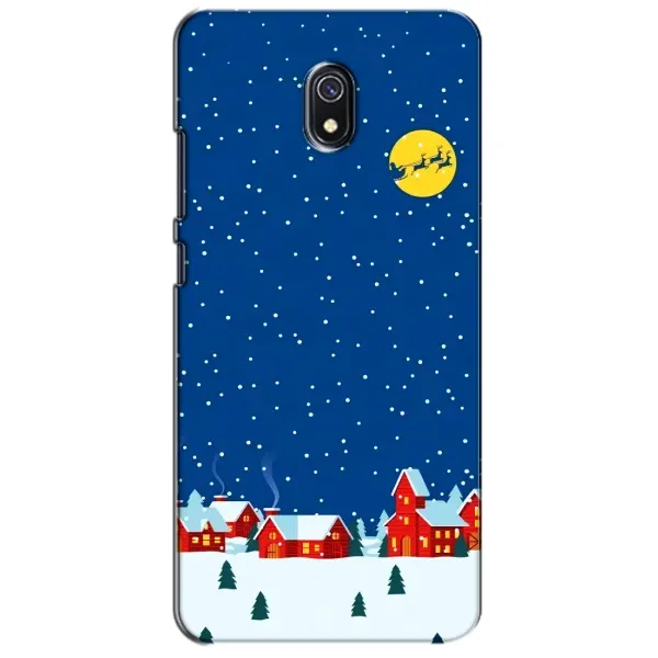 Чехол с рисунком «Город в снегу» для Xiaomi Redmi 8A Чехол с рисунком «Город в снегу» для Xiaomi Redmi 8A