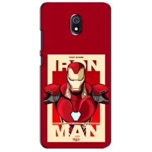 Чехол Супергерой Железный человек на Xiaomi Redmi 8A (Iron man)