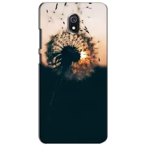 Силиконовый Чехол с одуванчиками на Xiaomi Redmi 8A (Красивый одуванчик)