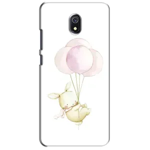Силіконовий бампер з картинкою звірів для Xiaomi Redmi 8A (Кролик та кульки)