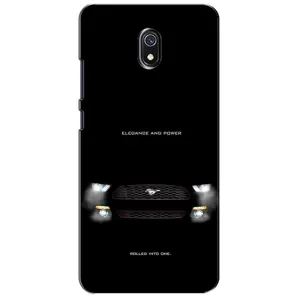 Чехлы с тематикой "Крутые машины" на Xiaomi Redmi 8A (Черный Land Rover)