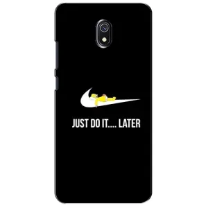 Силиконовый Чехол на Xiaomi Redmi 8A с картинкой Nike (Later)