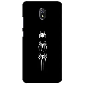 Чехол Супергерой Человека Паука на Xiaomi Redmi 8A (Лого паука)