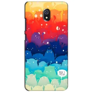 Силіконовий чохол з котиком для Xiaomi Redmi 8A (Mew)