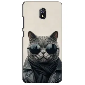 Чохол на тематику: Коти для Xiaomi Redmi 8A (Модний кіт)