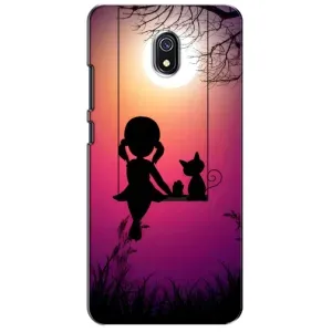 Чехол с рисунком «На качели» для Xiaomi Redmi 8A
