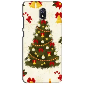 Чохол новорічна ялинка на Xiaomi Redmi 8A (Новорічний принт)