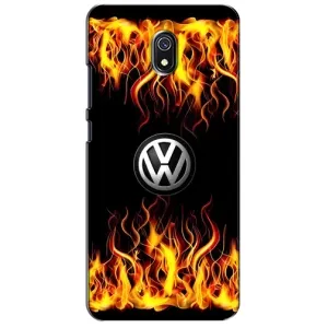 Чехол "Фольксваген" для Xiaomi Redmi 8A (Огненный Лого)