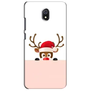 Чохол Санта Клаус для Xiaomi Redmi 8A (Оленя)