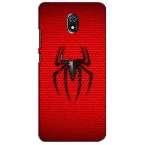 Чехол Супергерой Человека Паука на Xiaomi Redmi 8A (Паук марвел)