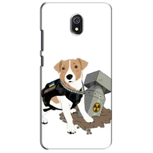 Чехол с принтом Собаки Патрон для Xiaomi Redmi 8A (Пёс Патрон с ракетой)