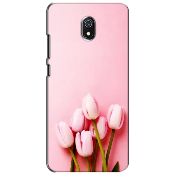 Чехол с рисунком «Розовые тюльпаны» для Xiaomi Redmi 8A Чехол с рисунком «Розовые тюльпаны» для Xiaomi Redmi 8A