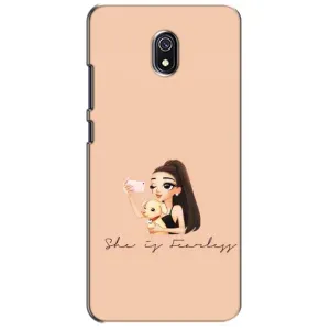 Силіконовый Чохол на Xiaomi Redmi 8A з картинкой Модных девушек (З собакою)