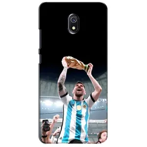 Чохли Лео Мессі Аргентина для Xiaomi Redmi 8A (Щасливий Мессі)