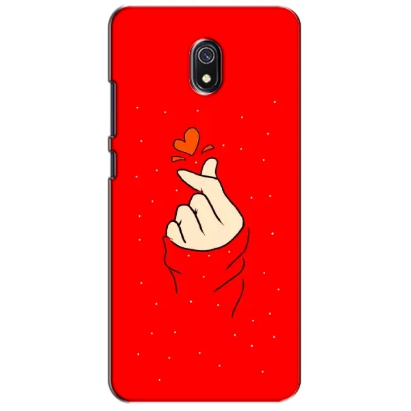 Чехол с рисунком «Сердце на красном» для Xiaomi Redmi 8A Чехол с рисунком «Сердце на красном» для Xiaomi Redmi 8A
