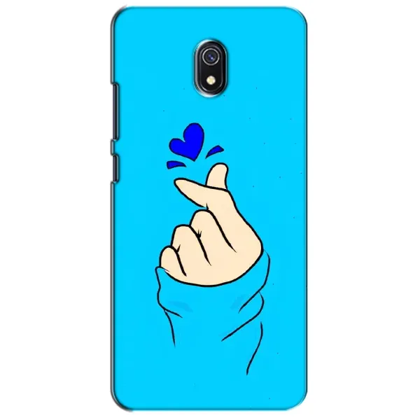Чехол с рисунком «Сердце на синем» для Xiaomi Redmi 8A Чехол с рисунком «Сердце на синем» для Xiaomi Redmi 8A