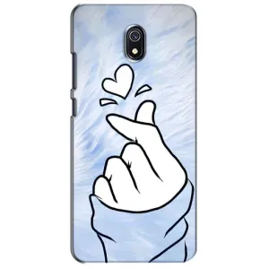 Чехлы (Знак сердечка) на Xiaomi Redmi 8A (Сердечка знак)