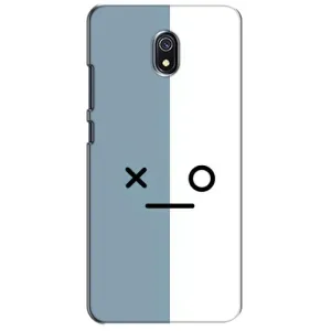 Чохли (ТПУ) (смішні стікери) для Xiaomi Redmi 8A (Сіро-білий)