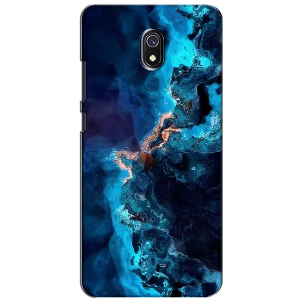 Чехол с рисунком «Синий мрамор» для Xiaomi Redmi 8A Чехол с рисунком «Синий мрамор» для Xiaomi Redmi 8A