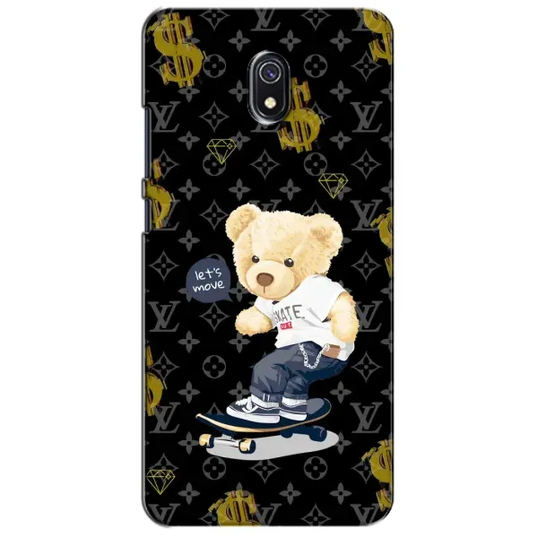 Чехол с рисунком «Скейтер Тедди» для Xiaomi Redmi 8A Чехол с рисунком «Скейтер Тедди» для Xiaomi Redmi 8A