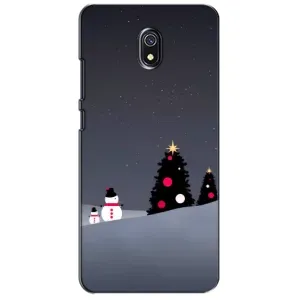 Чехлы на Новый Год Xiaomi Redmi 8A (Снеговички)