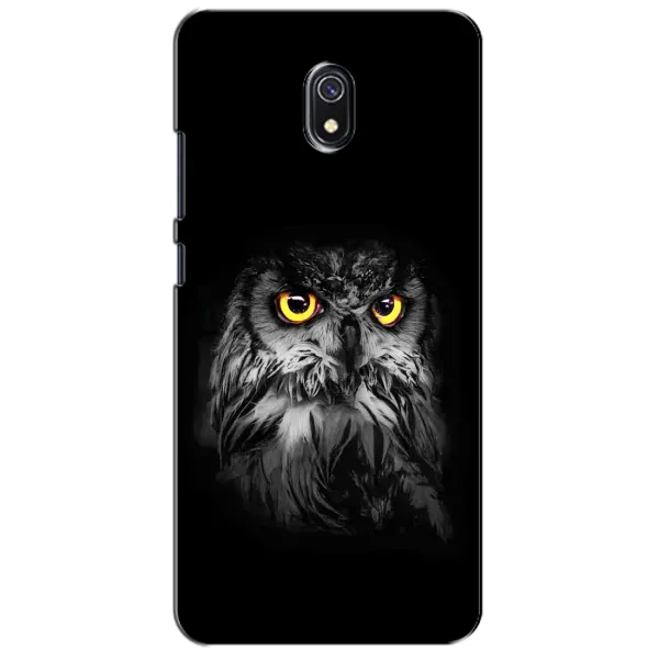 Чехол с рисунком «Сова на чёрном» для Xiaomi Redmi 8A Чехол с рисунком «Сова на чёрном» для Xiaomi Redmi 8A
