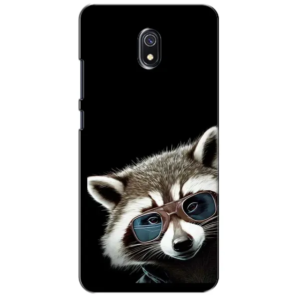 Чехол с рисунком «Стильный Енот» для Xiaomi Redmi 8A Чехол с рисунком «Стильный Енот» для Xiaomi Redmi 8A