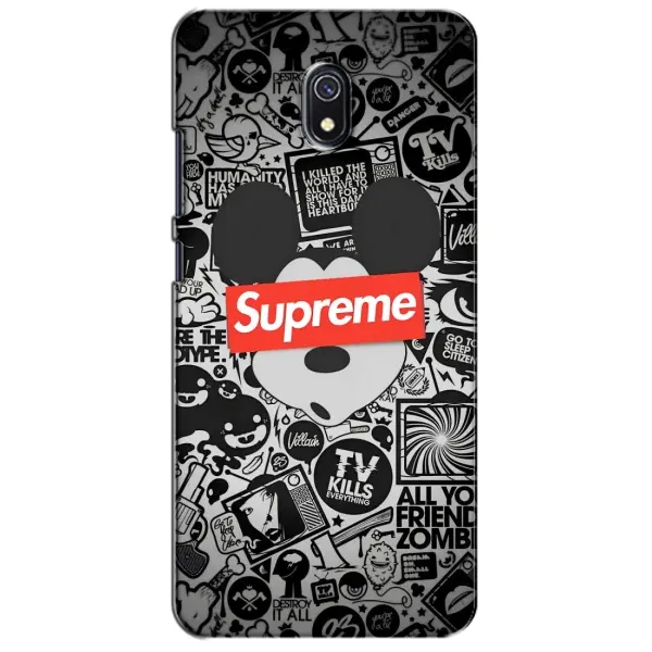 Чехол с рисунком «Supreme Маус» для Xiaomi Redmi 8A Чехол с рисунком «Supreme Маус» для Xiaomi Redmi 8A