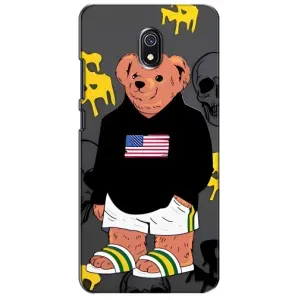 Чехлы Мишка Тедди для Редми 8а (Teddy USA)